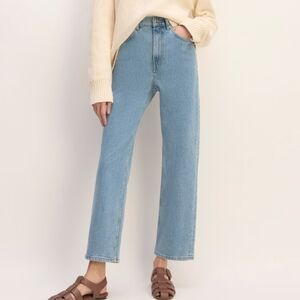 NWT Everlane The Way-High® Jean Blue Base - Size 27